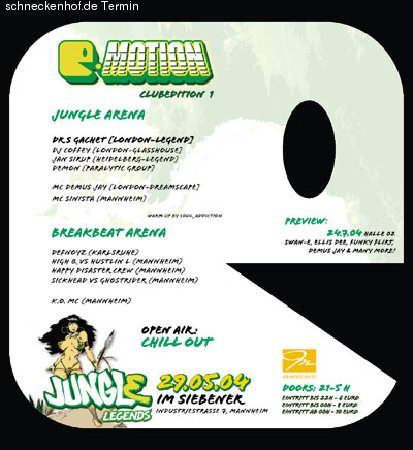 :e:MOTION Werbeplakat