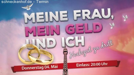 Meine Frau, mein Geld und Ich -Kussbogen Werbeplakat