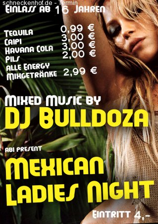 ABIpres. Mexican Ladies Night Werbeplakat